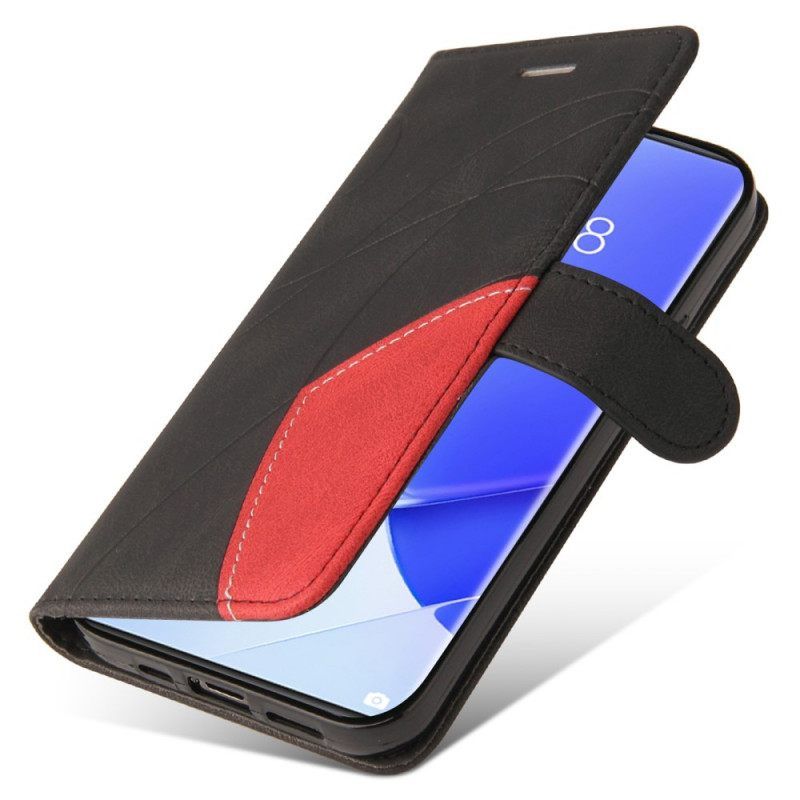 Κάλυμμα Honor 50 Δίχρωμο Signature Faux Leather